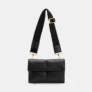 NWT Allsaints Ezra Quilted Leather Crossbody